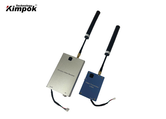 3.3Ghz 8CHs एफपीवी वीडियो ट्रांसमीटर 20 किमी आरसी रेसिंग के लिए वीटीएक्स वीआरएक्स रिसीवर किट