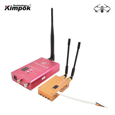 40 किमी 1.2Ghz 8W FPV ड्रोन VTX वीडियो लिंक 8 चैनल