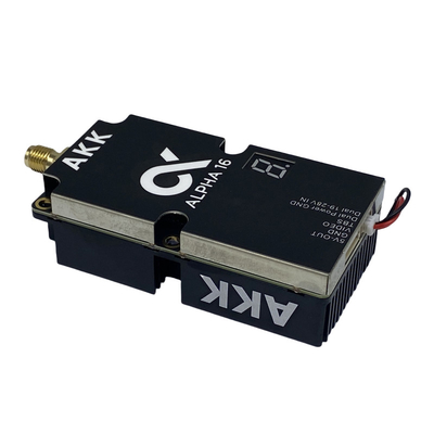 AKK Alpha16 वायरलेस वीडियो ट्रांसमीटर 5.8G 16W FPV VTX 96CH RC ड्रोन इमेज ट्रांसमिशन के लिए