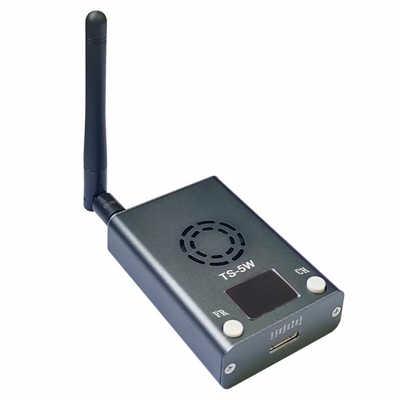 5.8G 5W यूएवी वीडियो ट्रांसमीटर और रिसीवर 5.8Ghz ड्रोन FPV VTX के लिए ऑडियो वीडियो ट्रांसमिशन