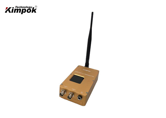 वायरलेस सीसीटीवी निगरानी एनालॉग वीडियो ट्रांसमीटर 1.2GHz 5W 8 चैनल