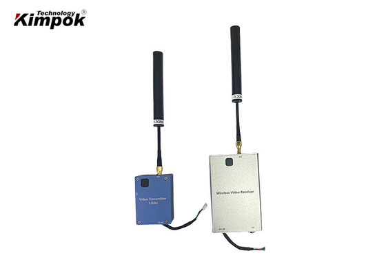 3.3Ghz 8CHs एफपीवी वीडियो ट्रांसमीटर 20 किमी आरसी रेसिंग के लिए वीटीएक्स वीआरएक्स रिसीवर किट