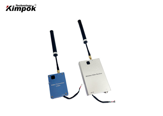 यूएवी वीडियो ट्रांसमीटर रिसीवर किट 3.3Ghz 8CHs VTX VRX लंबी दूरी के FPV रेसिंग के लिए