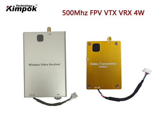 600Mhz एनालॉग वीडियो ट्रांसमीटर 4W ट्रांसमिट पावर एफएम मॉड्यूलेशन