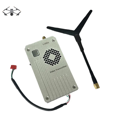 1.2Ghz 5W 60km लंबी दूरी vtx fpv ड्रोन ट्रांसमिशन के लिए वायरलेस वीडियो ट्रांसमीटर