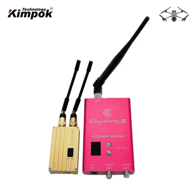 40 किमी 1.2Ghz 8W FPV ड्रोन VTX वीडियो लिंक 8 चैनल