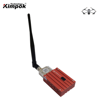 लाल 1.2Ghz 8W डिजिटल Vtx Fpv 8 चैनलों के साथ