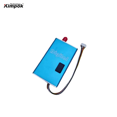 1.5Ghz 5W मिनी लंबी दूरी fpv vtx वीडियो ट्रांसमीटर और रिसीवर 5W ड्रोन के लिए वायरलेस एवी ट्रांसमीटर