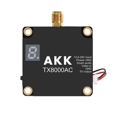 AKK 8W 5.8G अल्ट्रा वीडियो ट्रांसमिशन 5.8Ghz ड्रोन वीडियो ट्रांसमीटर 8W VTX 96CH