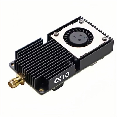 AKK 5.8G 10W VTX Alpha10 वीडियो ट्रांसमीटर 80 CH ड्रोन RC एक्सेसरीज़ के साथ स्मार्ट ऑडियो का समर्थन करता है