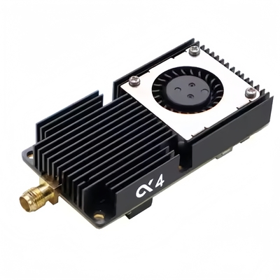 ड्रोन वीडियो ट्रांसमीटर AKK Alpha4 VTX 5.8G FPV 4W 8CH अल्ट्रा लॉन्ग रेंज वीडियो सेंडर