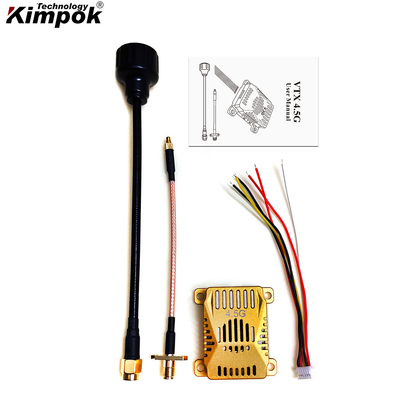 4.5GHz 2.5W 20km FPV VTX 4.5G वायरलेस वीडियो ट्रांसमीटर यूएवी VTX RC ड्रोन के लिए इमेज ट्रांसमिशन