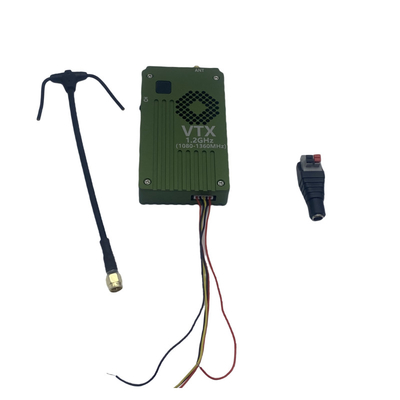 1.2Ghz 8W ड्रोन वीडियो ट्रांसमीटर रिसीवर 1.2G FPV VTX VRX लंबी दूरी के संचरण