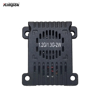 1.2G 2W FPV वीडियो ट्रांसमीटर 1.2Ghz ड्रोन VTX 12V DC पावर सप्लाई इमेज ट्रांसमिशन के साथ