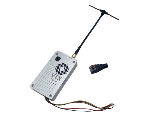 1.5G 5W FPV वायरलेस वीडियो ट्रांसमीटर और रिसीवर 20km लंबी दूरी VTX VRX RC रेसिंग