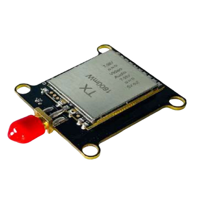 1.2GHz FPV ड्रोन वायरलेस वीडियो लिंक ट्रांसमीटर 1.2G 1.6W RF पावर VTX 8 चैनल