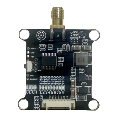 1.2GHz FPV ड्रोन वायरलेस वीडियो लिंक ट्रांसमीटर 1.2G 1.6W RF पावर VTX 8 चैनल