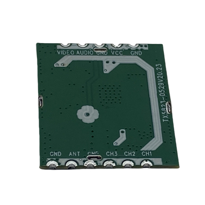 5.8Ghz यूएवी वीडियो ट्रांसमीटर 5823S TX सप्लाई डीसी 5V पावर 4900MHz- 6060MHz VTX