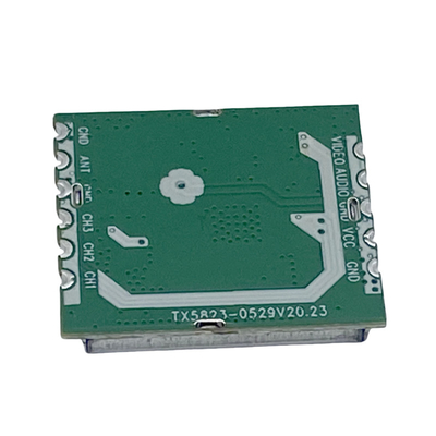 5.8Ghz यूएवी वीडियो ट्रांसमीटर 5823S TX सप्लाई डीसी 5V पावर 4900MHz- 6060MHz VTX