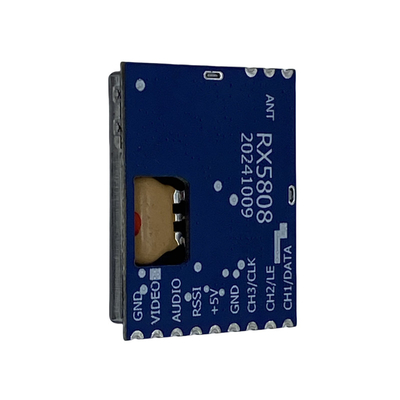 4.9G 5.8G FPV वीडियो रिसीवर मॉड्यूल RX5808 ऑडियो के साथ 96 चैनल वीडियो लिंक