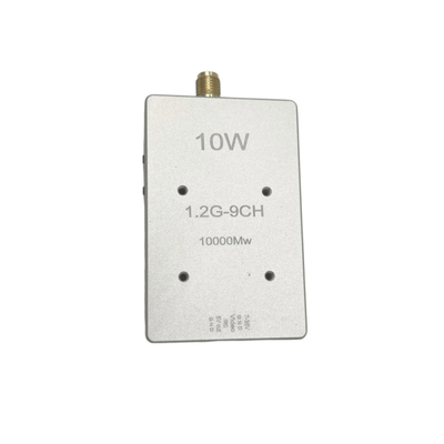 40 किमी लंबी दूरी का वायरलेस VTX 1.2GHz 10W UAV वीडियो ट्रांसमीटर FPV VTX वीडियो लिंक 9CH