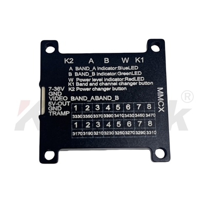 3.3Ghz FPV वायरलेस VTX 4W 16CH वीडियो ट्रांसमीटर के लिए FPV रेसिंग ड्रोन सहायक उपकरण समर्थन IRC