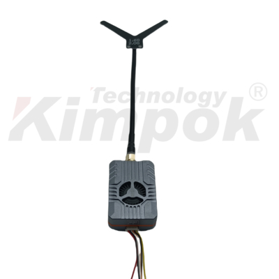 1.7GHz VTX वायरलेस UAV वीडियो ट्रांसमीटर सपोर्ट IRC ट्रम्प वीडियो लिंक 4W RF पावर VTX