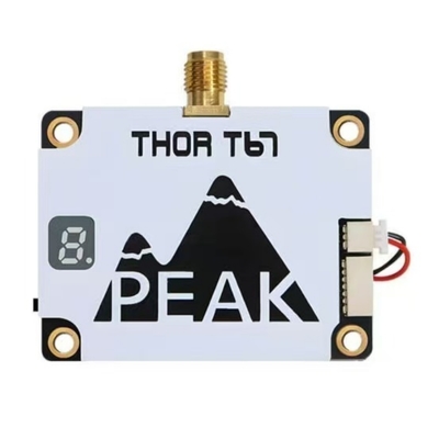 वीडियो ट्रांसमीटर पीक थोर टी67 6.1G-7.2G 3W 64 चैनल 9-28V DC
